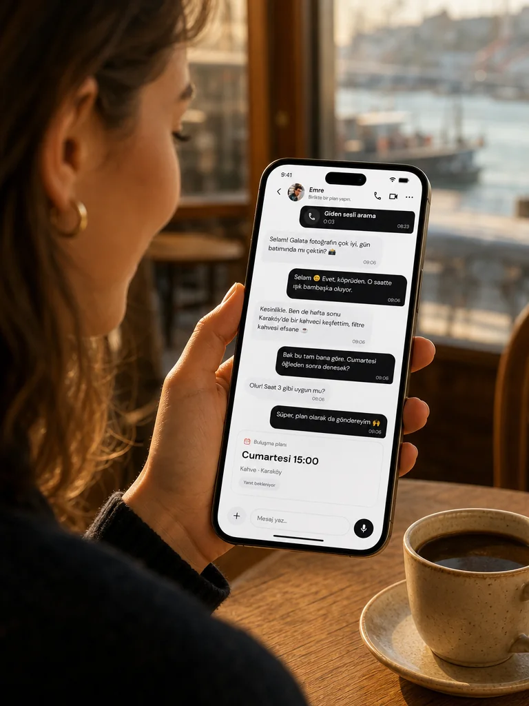 Crux chat screen